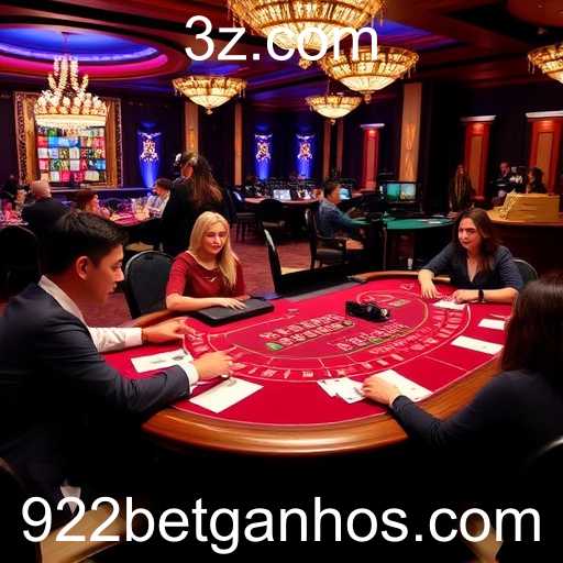 A Emoção do Cassino Ao Vivo no 922bet
